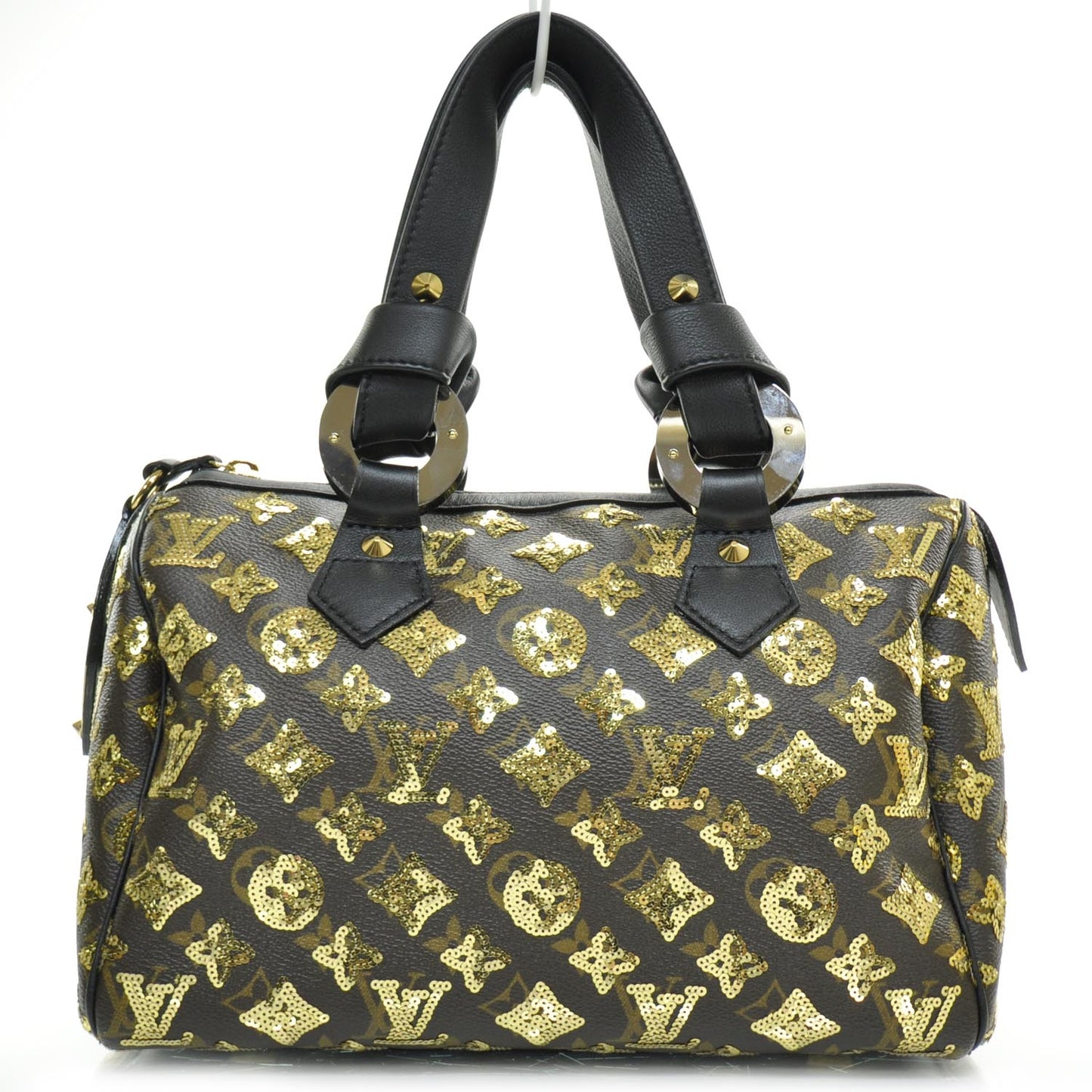 Monogram Sequins Eclipse Speedy 28 Gold