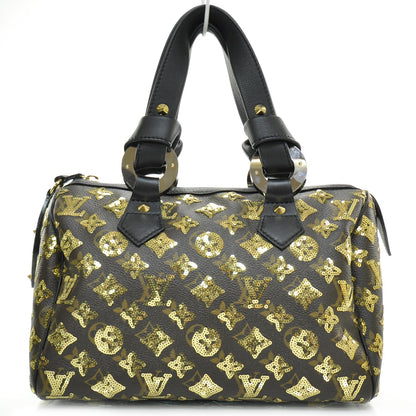 Louis Vuitton Monogram Sequins Eclipse Speedy 28 Gold 1 of 9