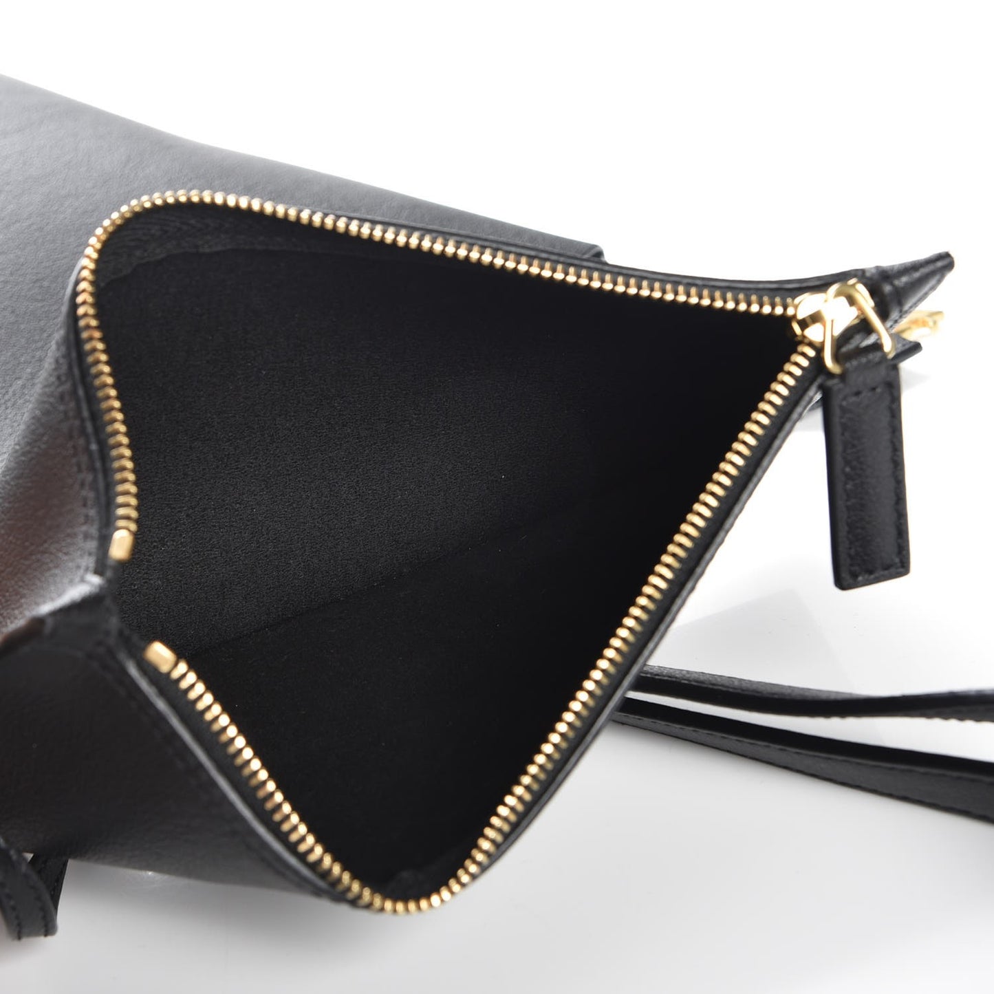 Calfskin Large Shopping Tote Black
