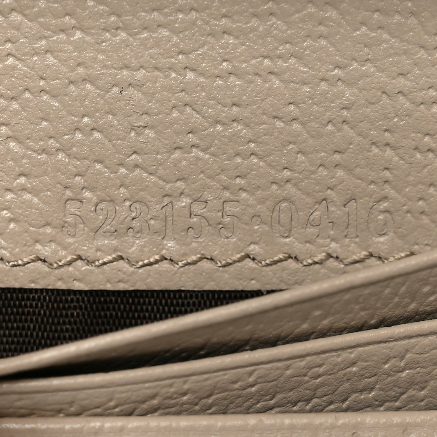 GG Supreme Monogram Textured Dollar Calfskin Web Ophidia Card Case Beige Mystic White Oatmeal