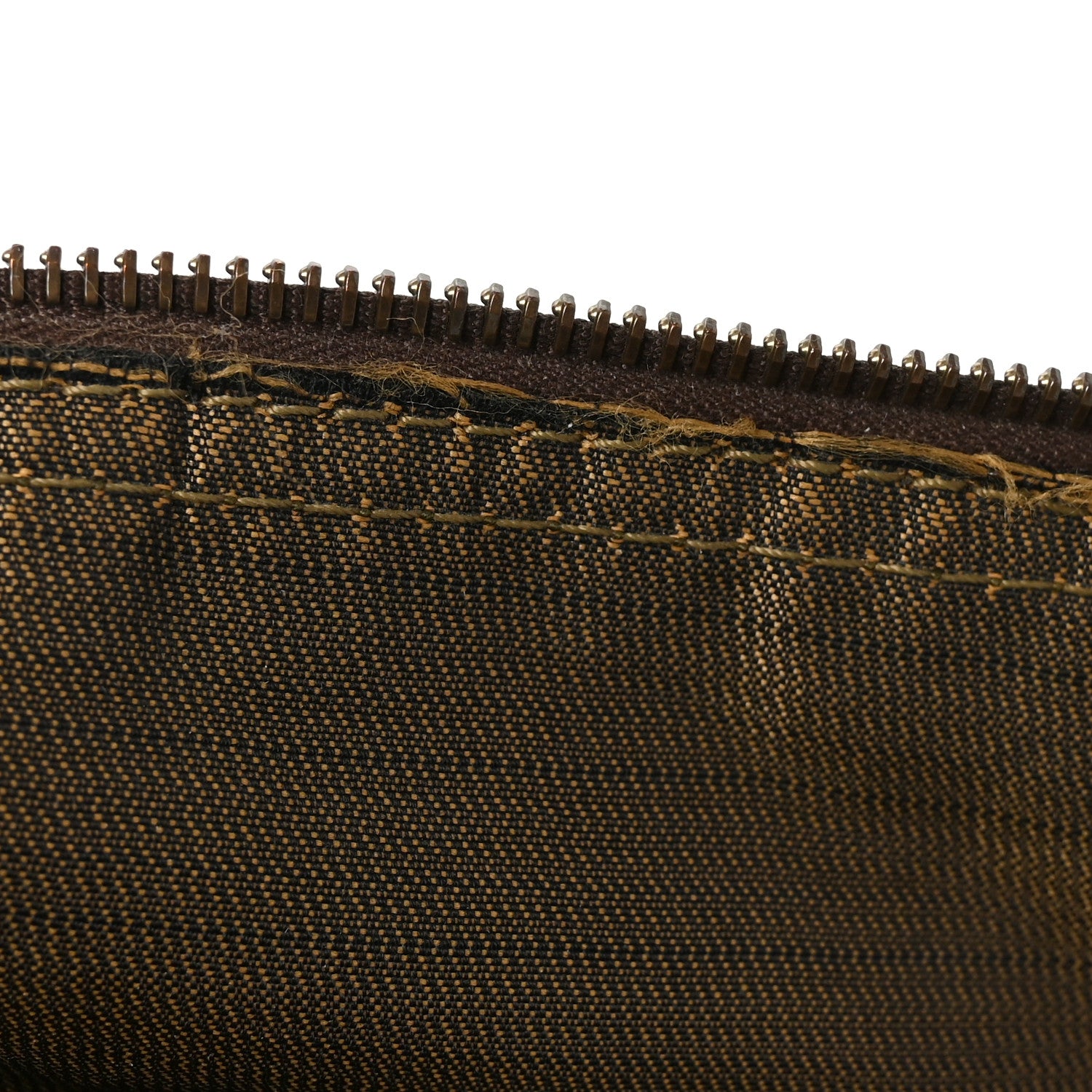 Fendi Zucca Shoulder Bag Tobacco 11 of 11