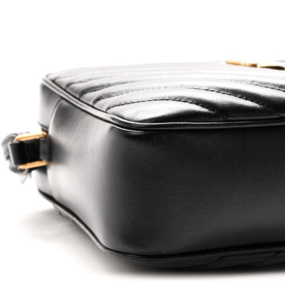 Saint Laurent Calfskin Matelasse Monogram Lou Camera Bag Black 9 of 10