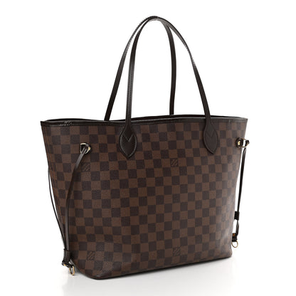 Louis Vuitton Damier Ebene Neverfull MM 3 of 15
