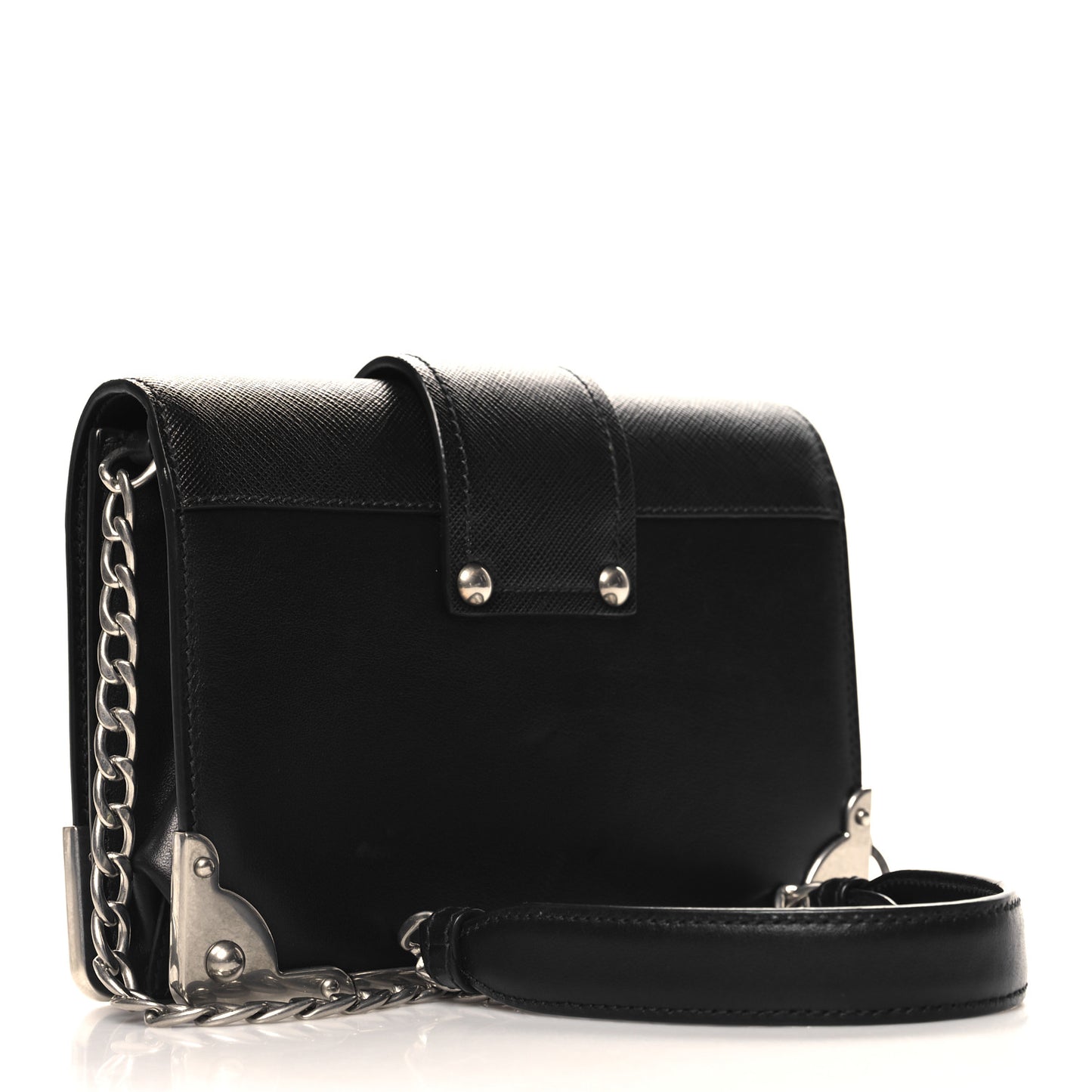 City Calf Saffiano Cahier Astrology Bag Black