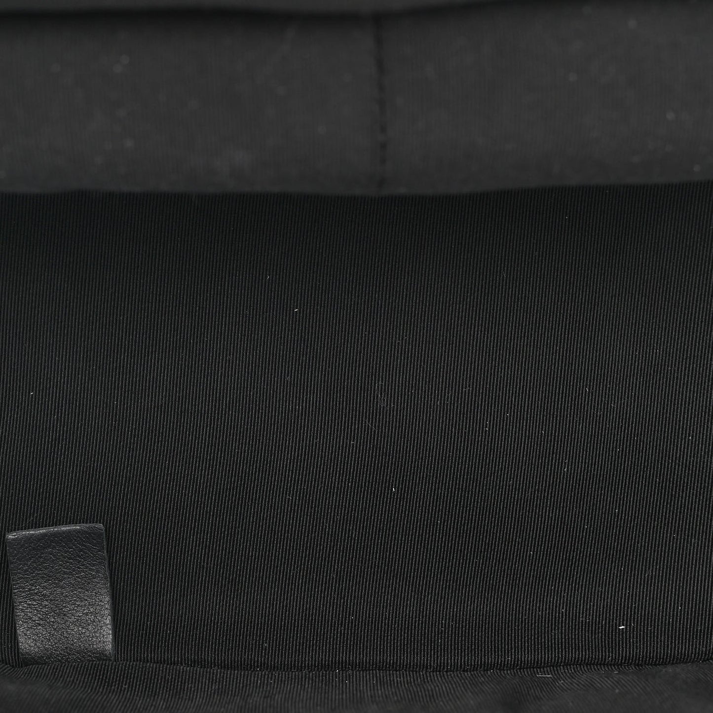 Crumpled Calfskin PVC Quilted Backpack Black