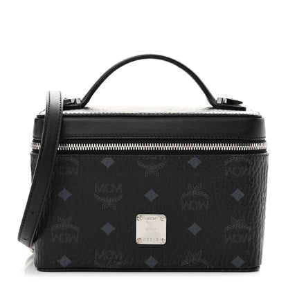 MCM Visetos Medium Rockstar Vanity Case Black 1 of 12