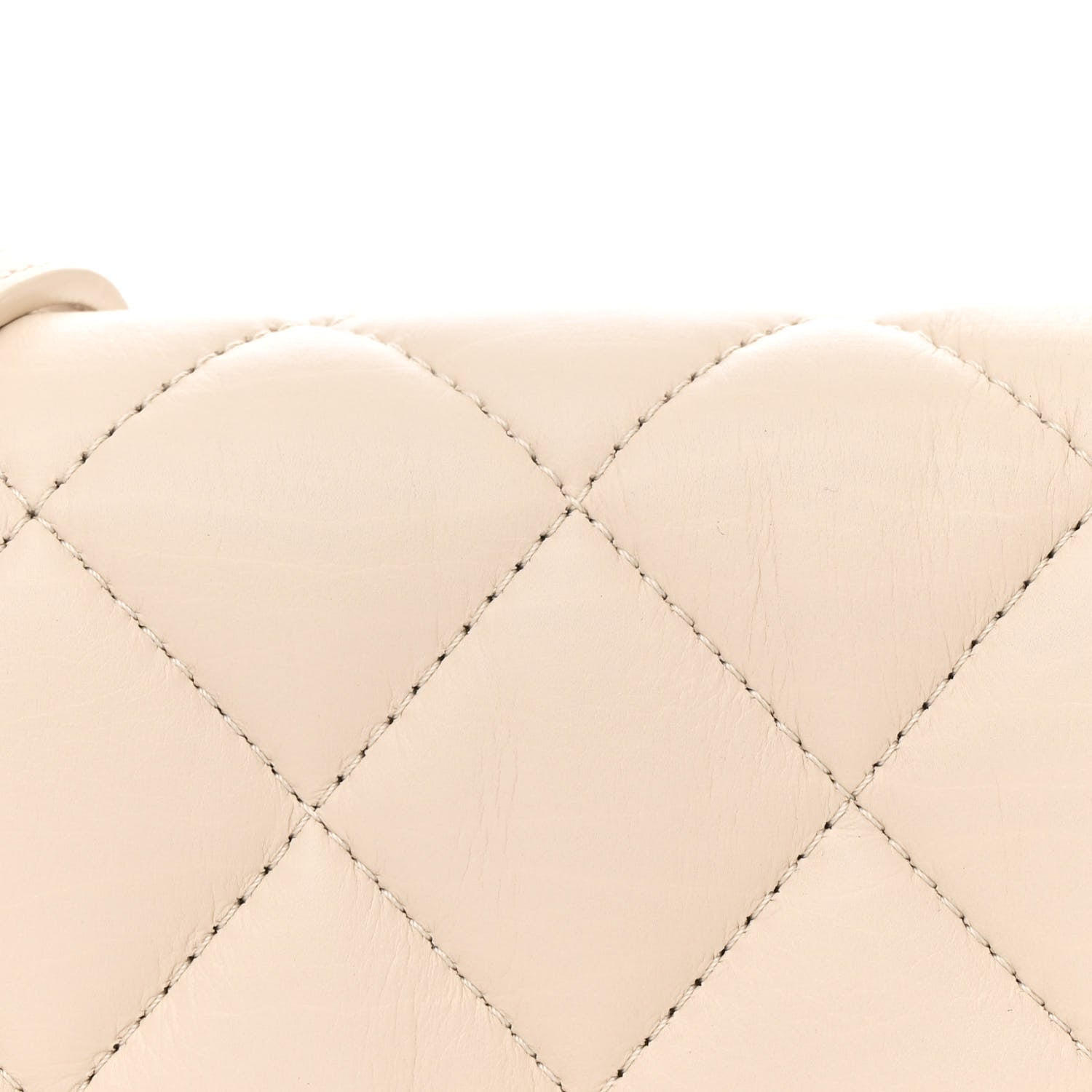 Chanel Calfskin Quilted Mini Nailed CC Flap Bag Beige 8 of 10
