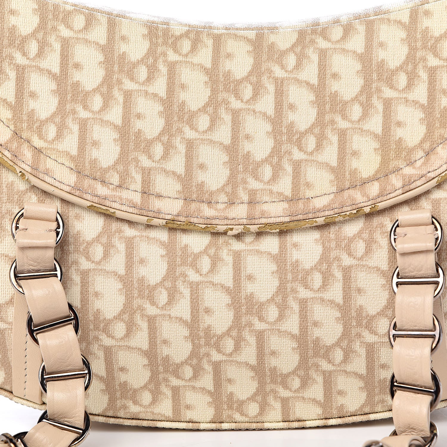 Christian Dior Monogram Romantique Trotter Bag Rose 15 of 20
