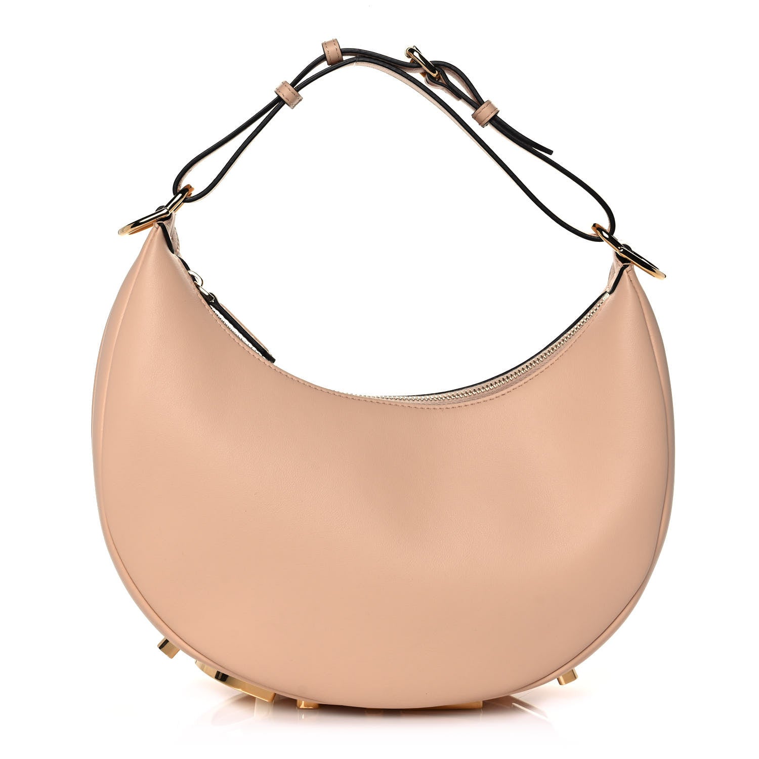 Fendi Vitello Grace Matte Small Fendigraphy Hobo Bag Light Rose 1 of 10