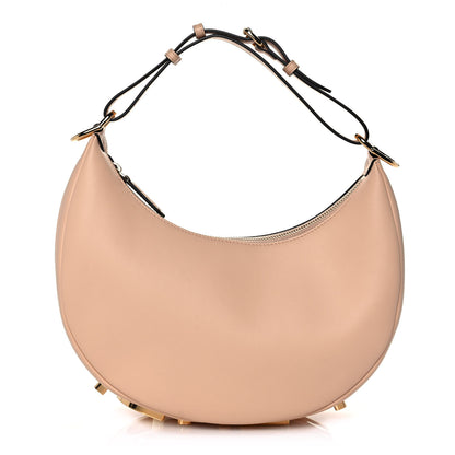 Fendi Vitello Grace Matte Small Fendigraphy Hobo Bag Light Rose 1 of 10