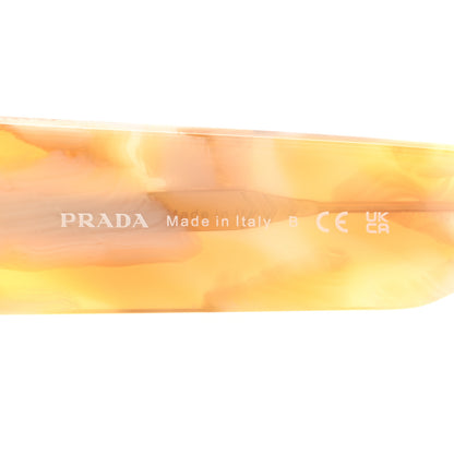 Prada Acetate Sunglasses with Prada Logo SPR A07 Desert Tortoise 5 of 7