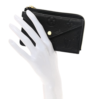 Louis Vuitton Empreinte Recto Verso Card Holder Black 2 of 9