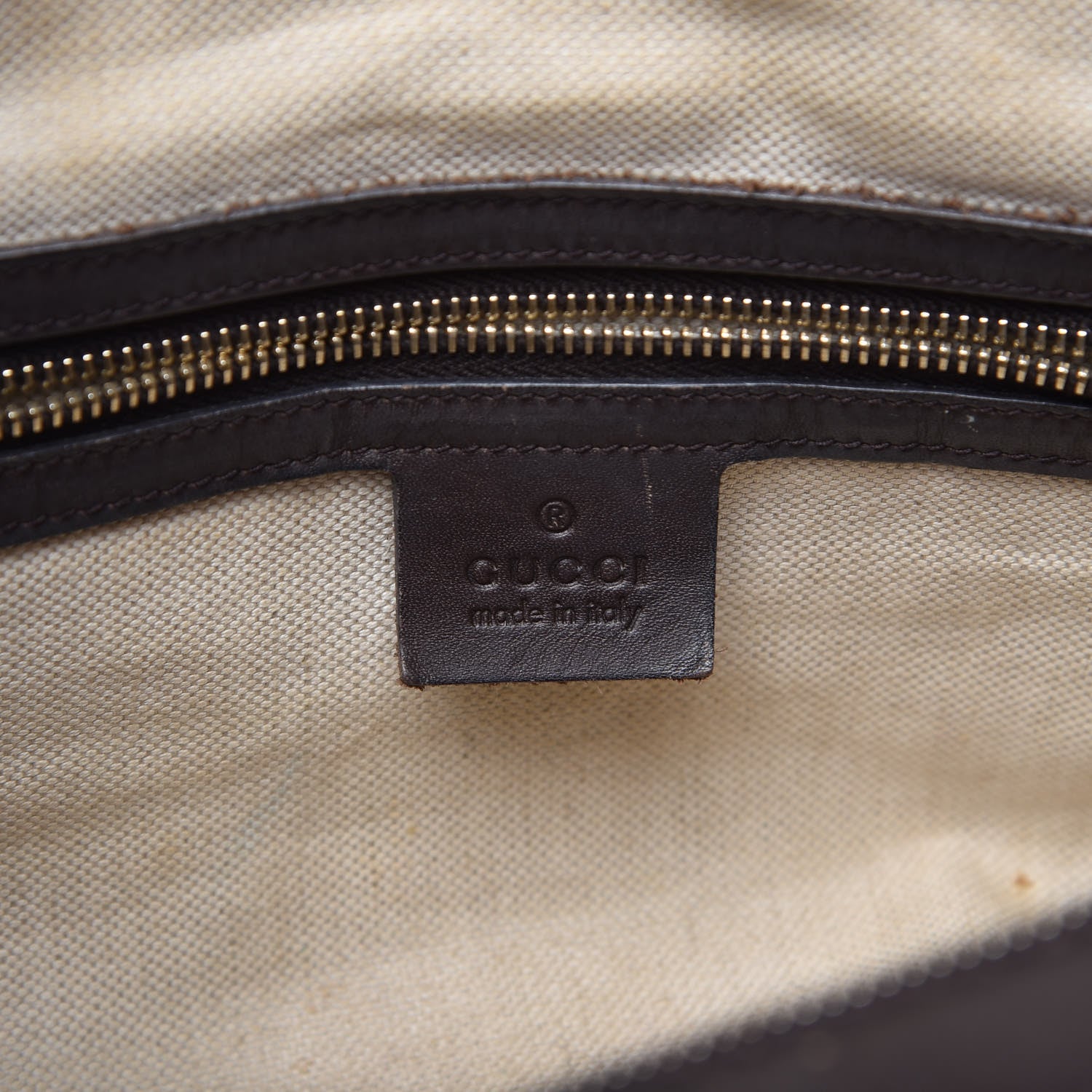 Gucci Monogram Vintage Web Medium Boston Dark Brown 7 of 20