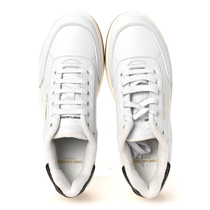 Saint Laurent Calfskin Perforated SL61 Sneakers 40 White 2 of 11