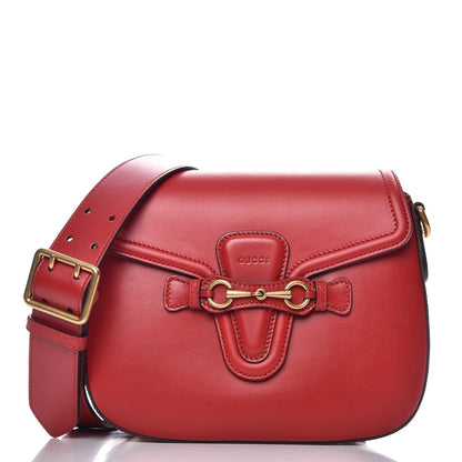 Gucci Ruinart Calfskin Medium Lady Web Shoulder Bag Hibiscus Red 4 of 11