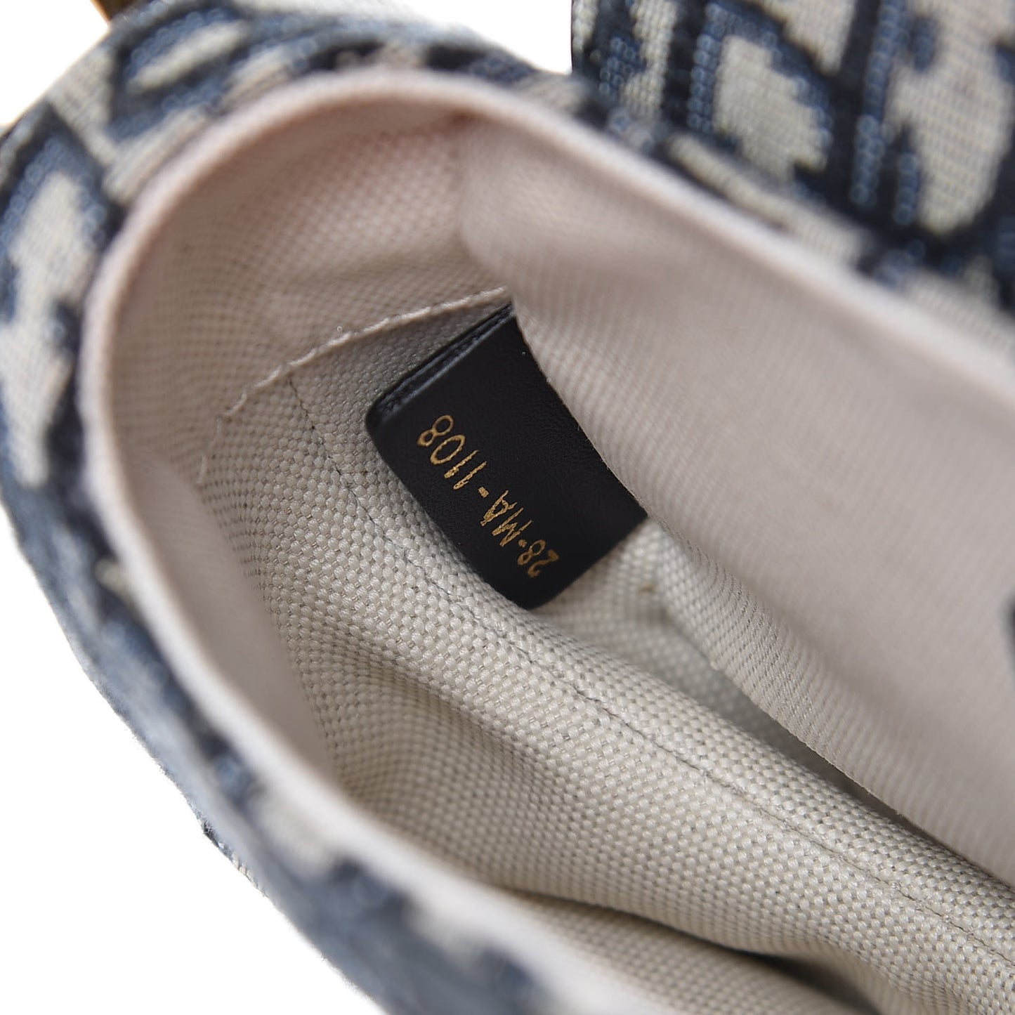 Oblique Mini Saddle Bag Blue