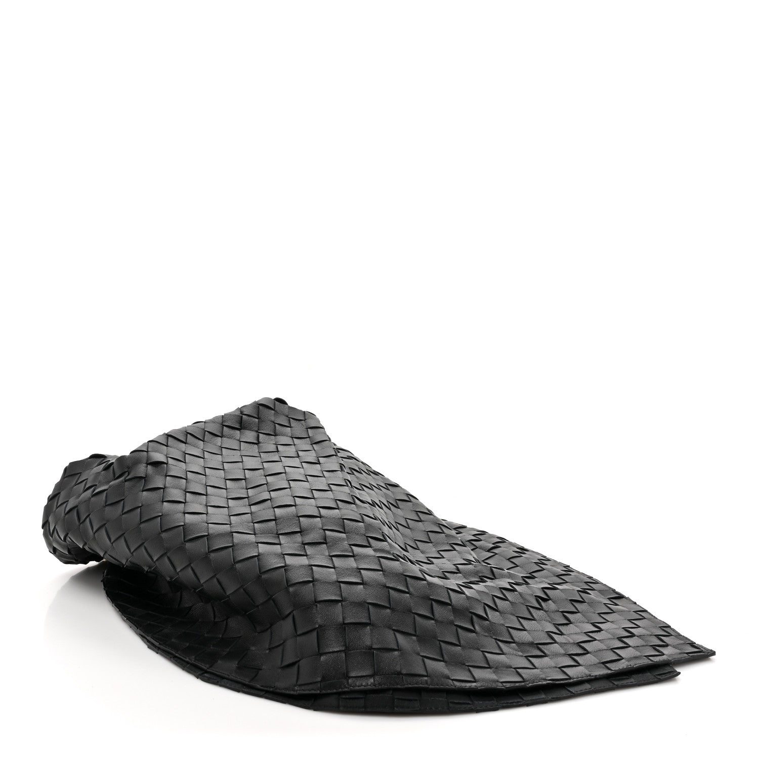 Bottega Veneta Nappa Intrecciato Foulard Hobo Bag Black 14 of 15