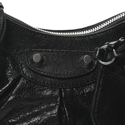 Balenciaga Agneau Arena Le Cagole Shoulder Bag XS Black 8 of 10