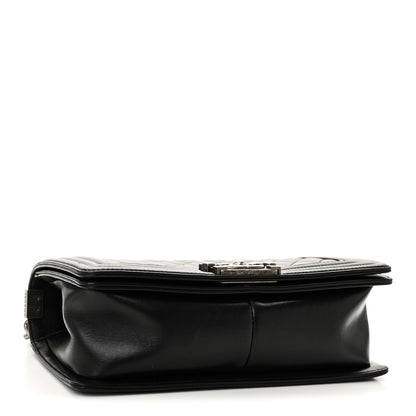 Chanel Lambskin Quilted Medium Boy Flap Black 4 of 11