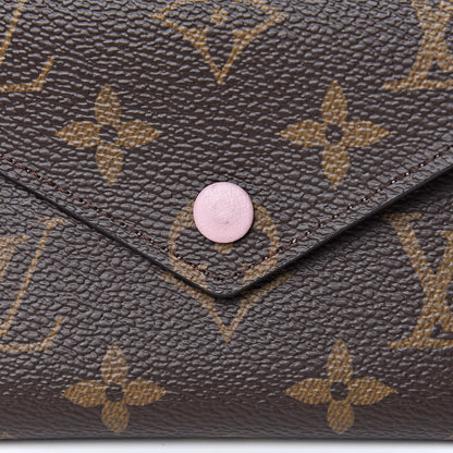 Louis Vuitton Monogram Victorine Wallet Rose Ballerine 8 of 9