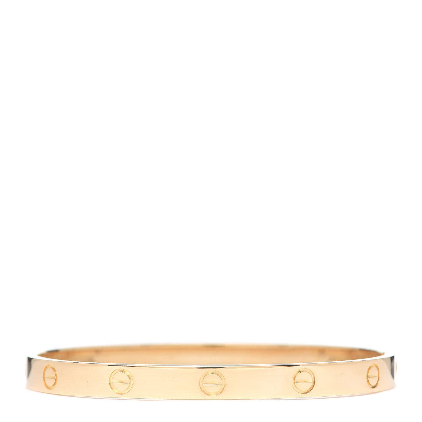 18K Yellow Gold LOVE Bracelet 19