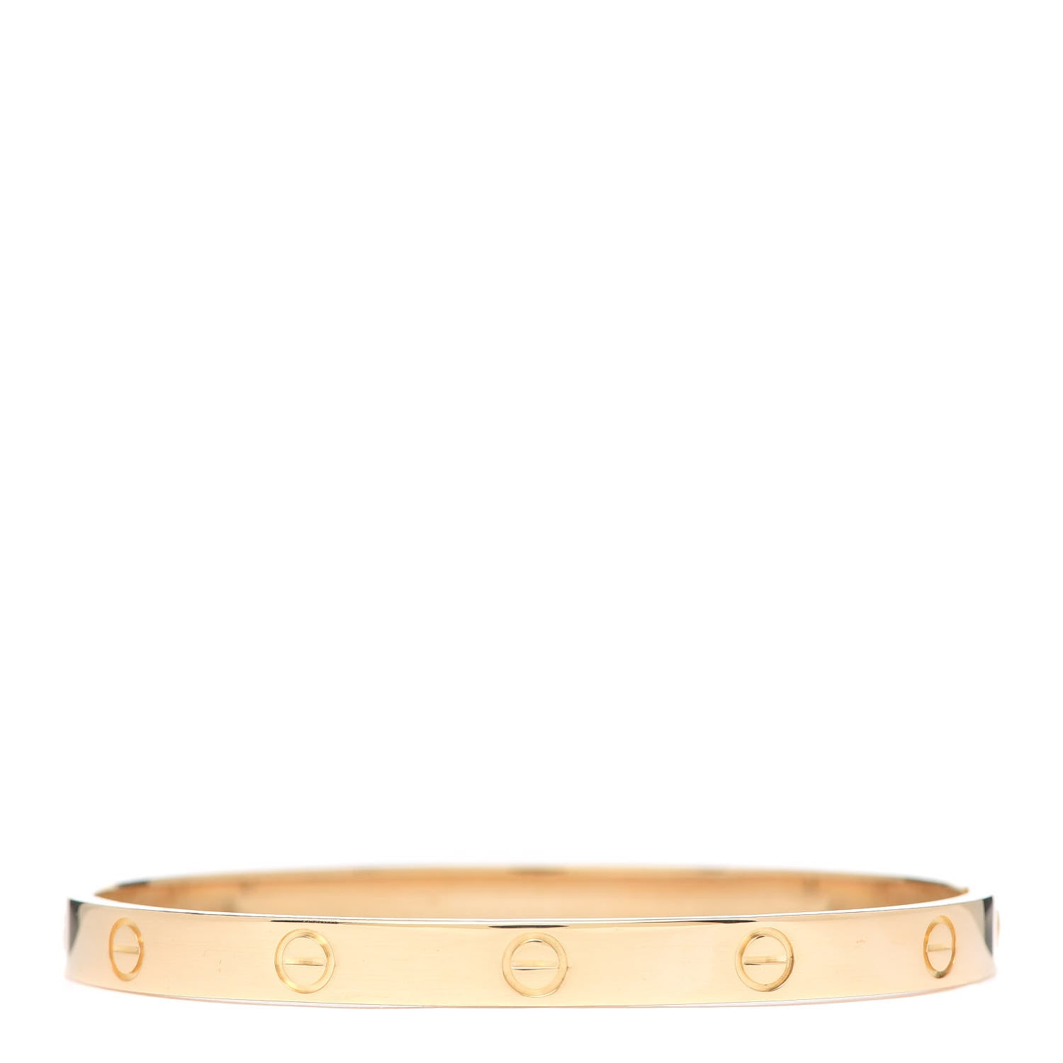 Cartier 18K Yellow Gold LOVE Bracelet 19 3 of 7