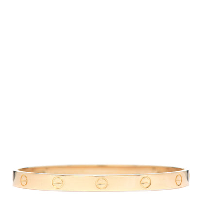 Cartier 18K Yellow Gold LOVE Bracelet 19 3 of 7