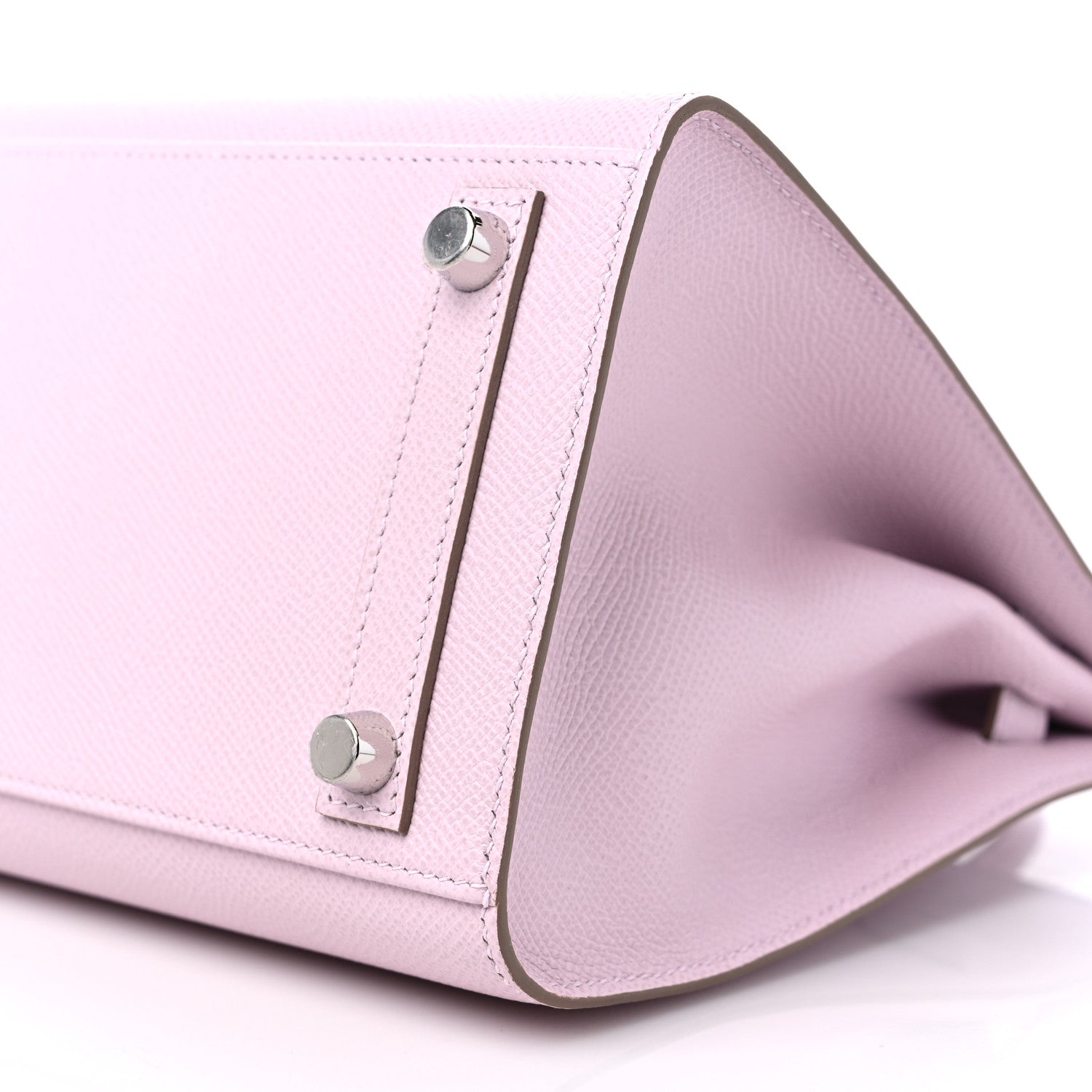 Hermes Epsom Birkin Sellier 25 Mauve Pale 9 of 10