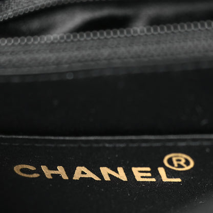 Chanel Satin Quilted Mini Square Flap Black 7 of 9