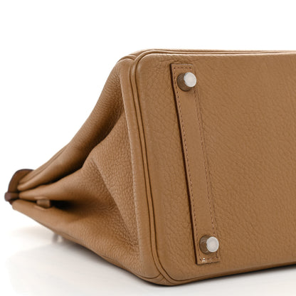 Hermes Togo Birkin 30 Camel Tabac 9 of 12
