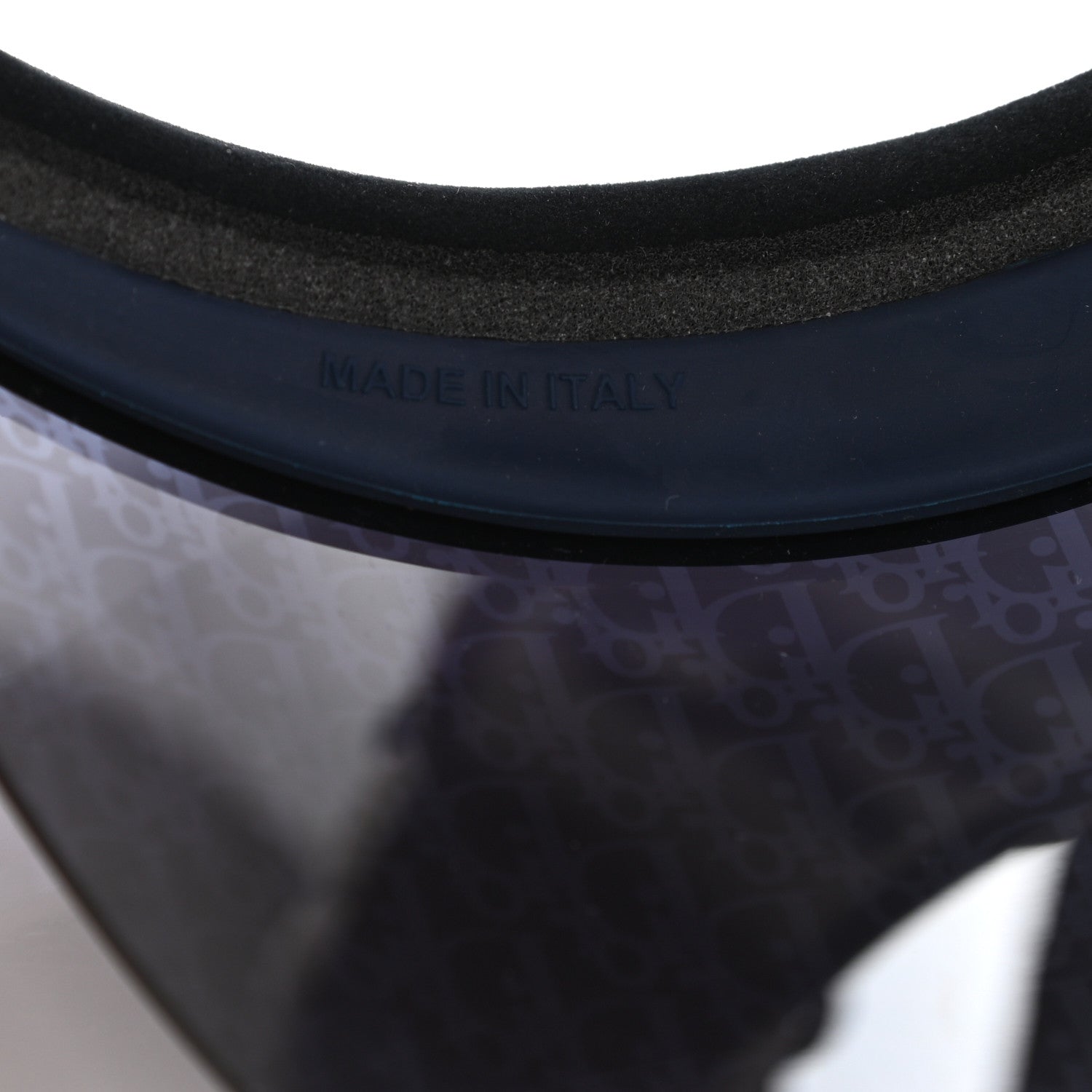 Christian Dior Oblique DiorClub V1U Sun Visor Blue 9 of 10