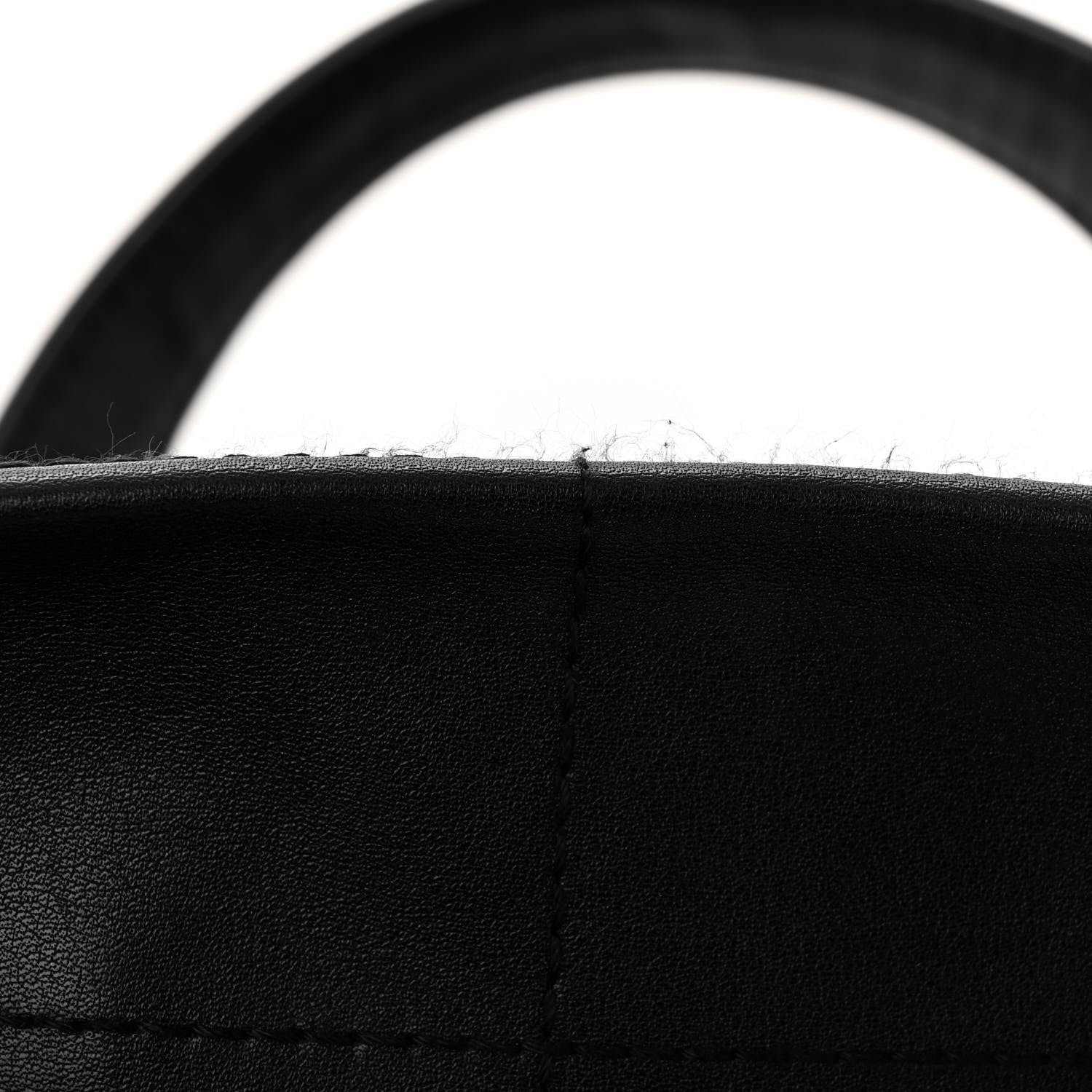 Chanel Lambskin Square Stitched Tote Black 11 of 11