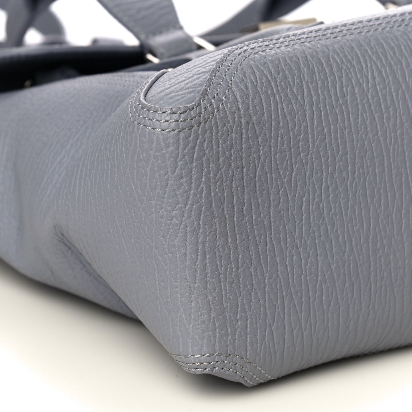 Textured Calfskin Medium Pashli Satchel Lilac