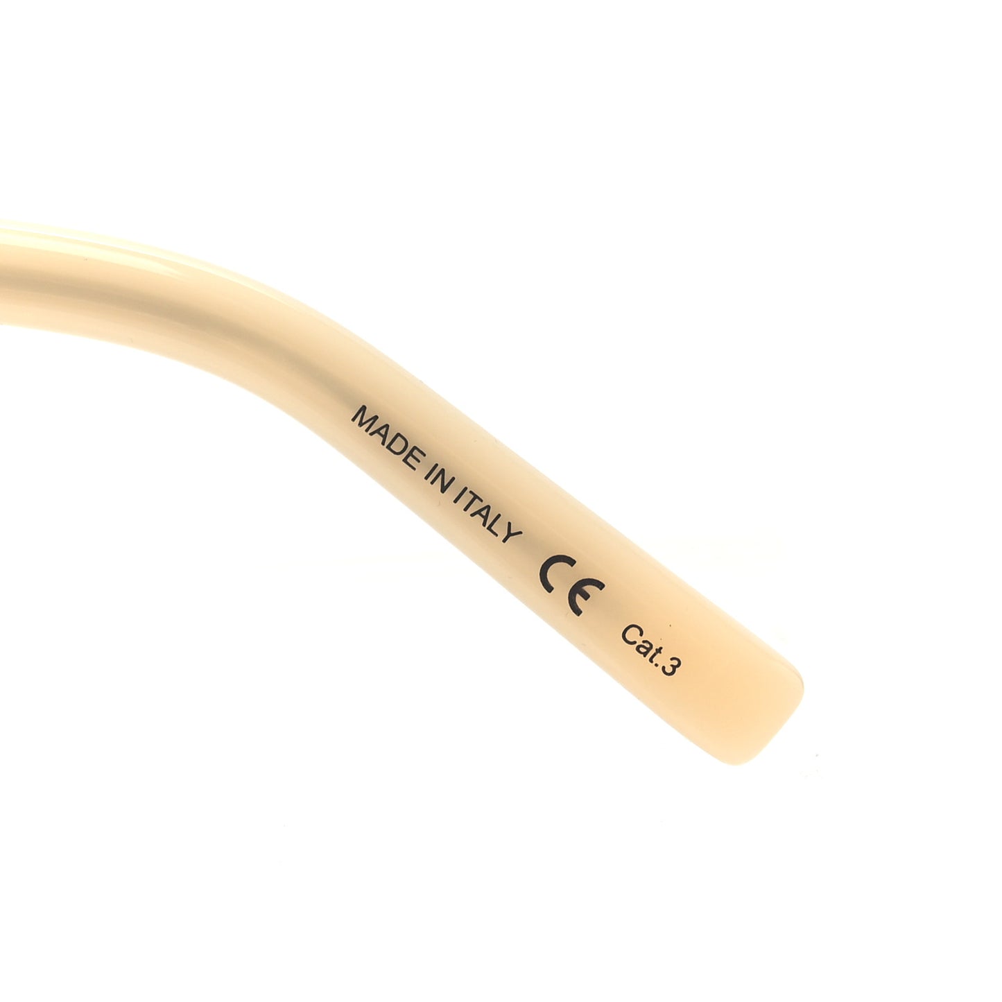 Rimless Top Cat Eye Stella SL368 Sunglasses Beige Black
