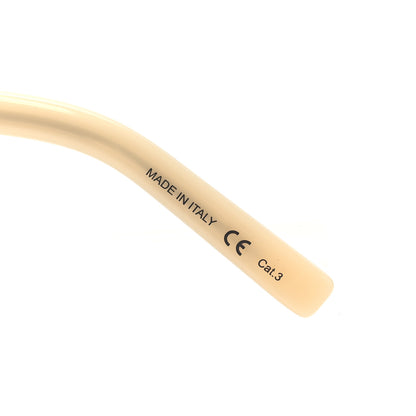 Saint Laurent Rimless Top Cat Eye Stella SL368 Sunglasses Beige Black 5 of 6