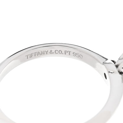 Tiffany Platinum Diamond .43ct Solitaire Engagement Ring 50 5.5 5 of 7