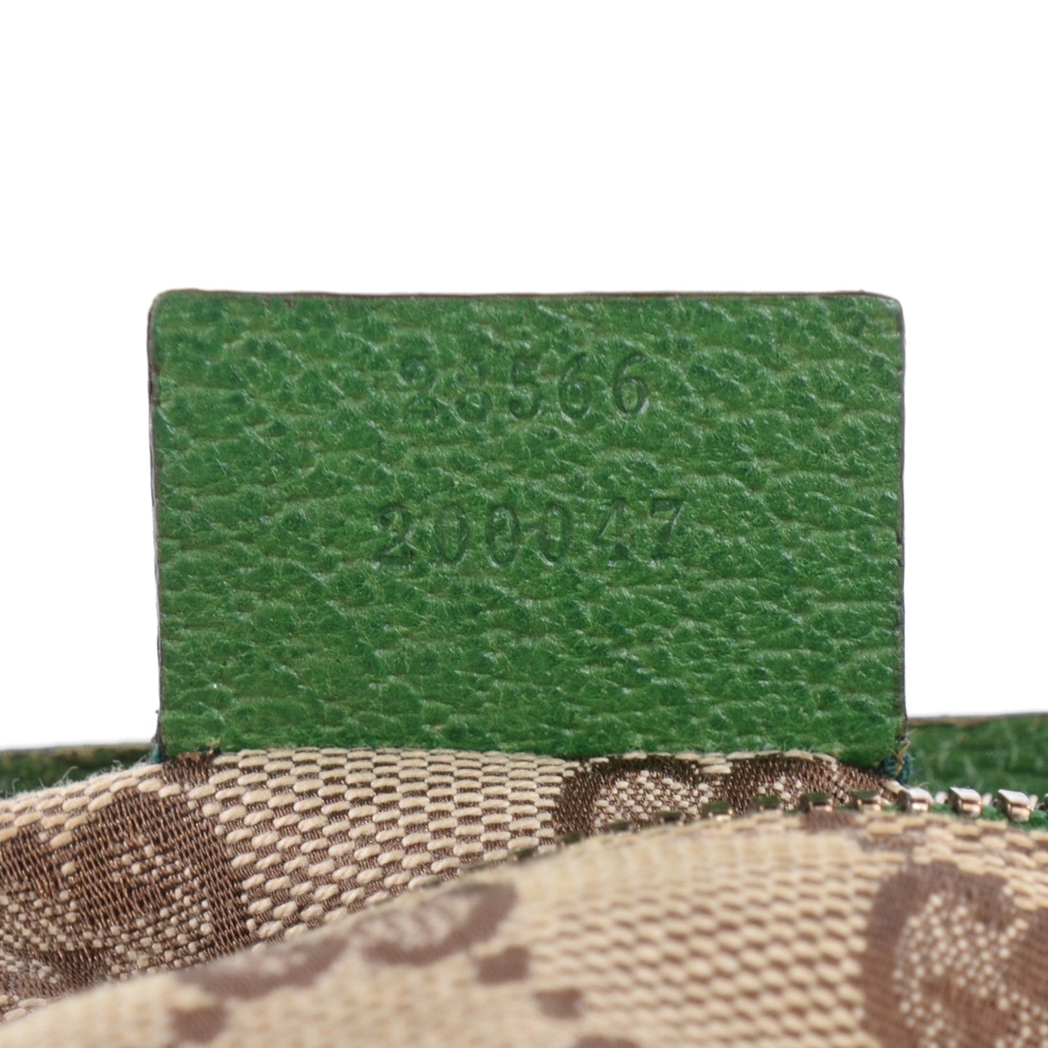 Gucci GG Monogram Web Double Pocket Belt Bag Green 7 of 7