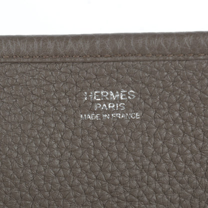 Hermes Taurillon Clemence Evelyne III GM Etain 10 of 13