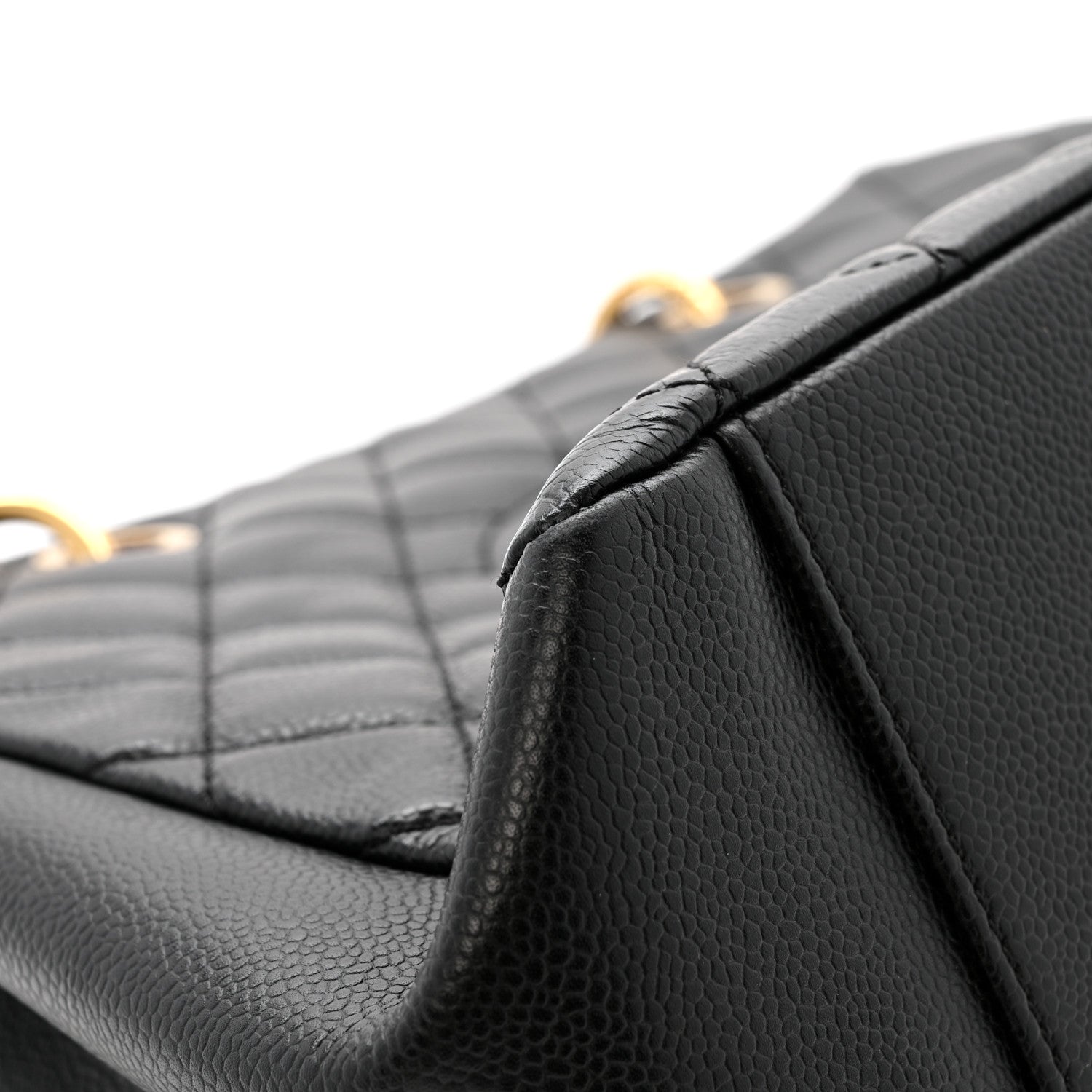 Chanel Caviar Quilted Grand Shopping Tote GST Black 14 of 14