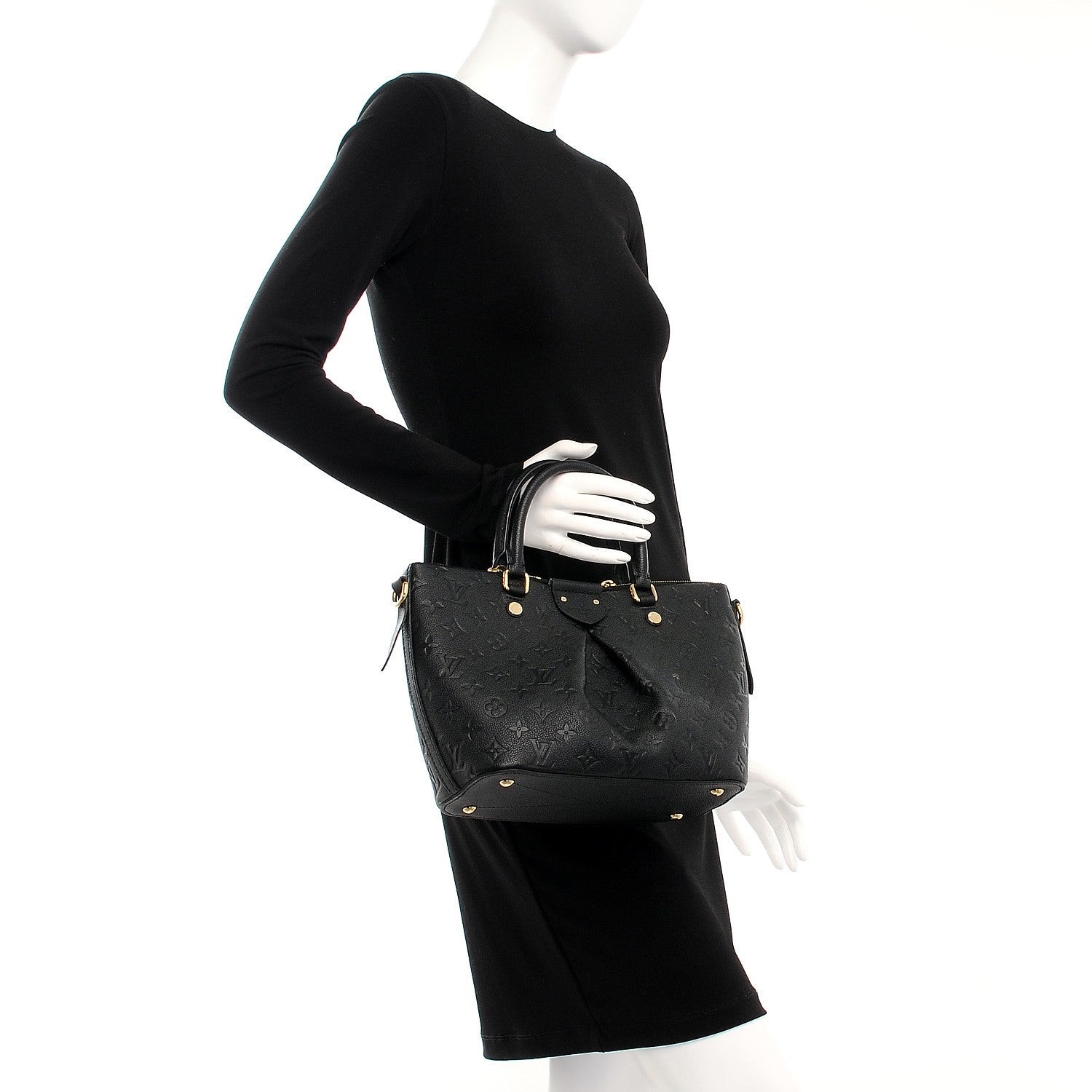 Louis Vuitton Empreinte Mazarine PM Black 2 of 9