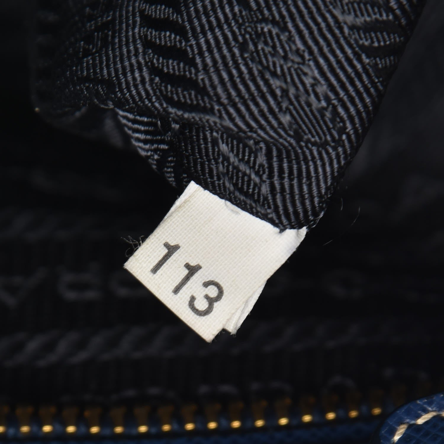 Prada Saffiano Bi-Color Tote Bleuette Turchese 7 of 12