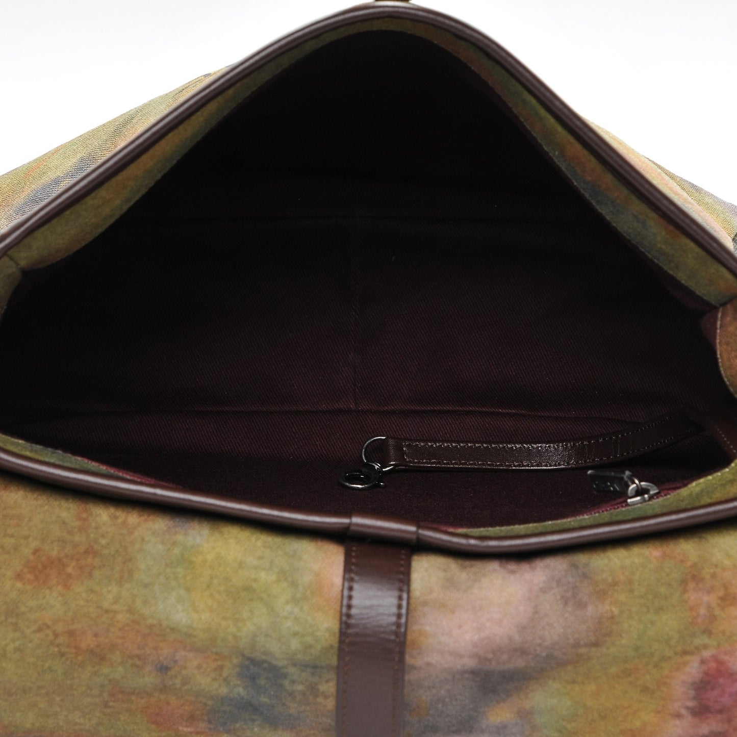 Washed Toile Graffiti On The Pavements Messenger Khaki Multicolor