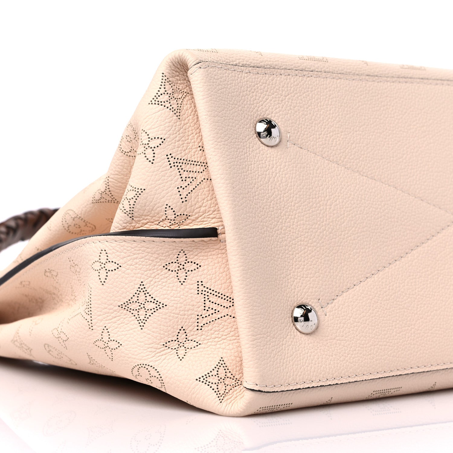 Louis Vuitton Mahina Carmel Hobo Creme 7 of 8