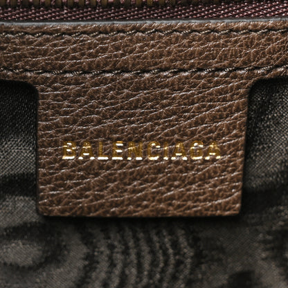 Gucci X BALENCIAGA BB Supreme Monogram Calfskin Web Small Jackie 1961 Hobo Beige Ebony 6 of 9