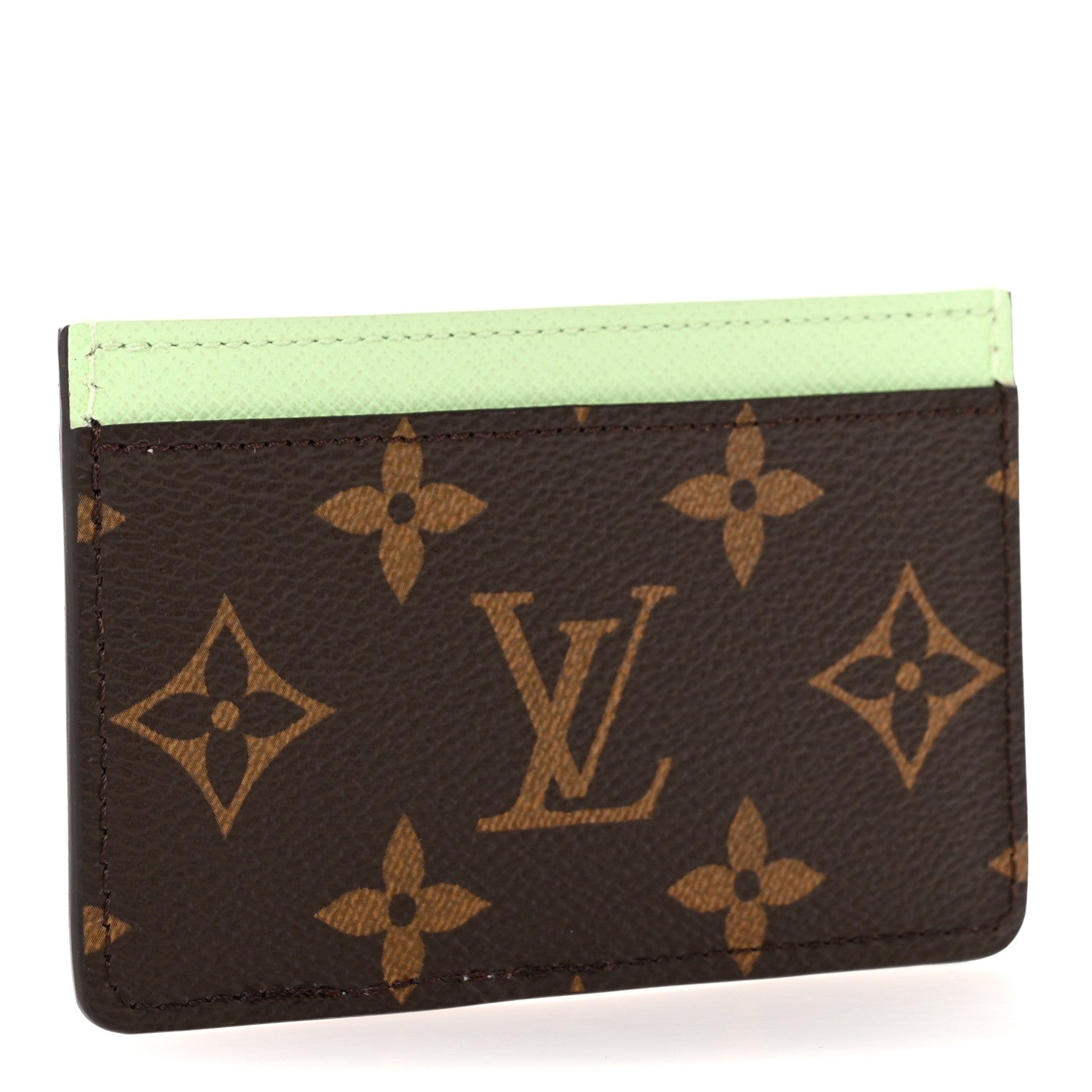 Louis Vuitton LV X TM Monogram Cherry Blossom Card Holder Sakura Brown 3 of 7