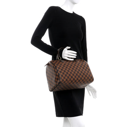 Louis Vuitton Damier Ebene Speedy 30 2 of 11