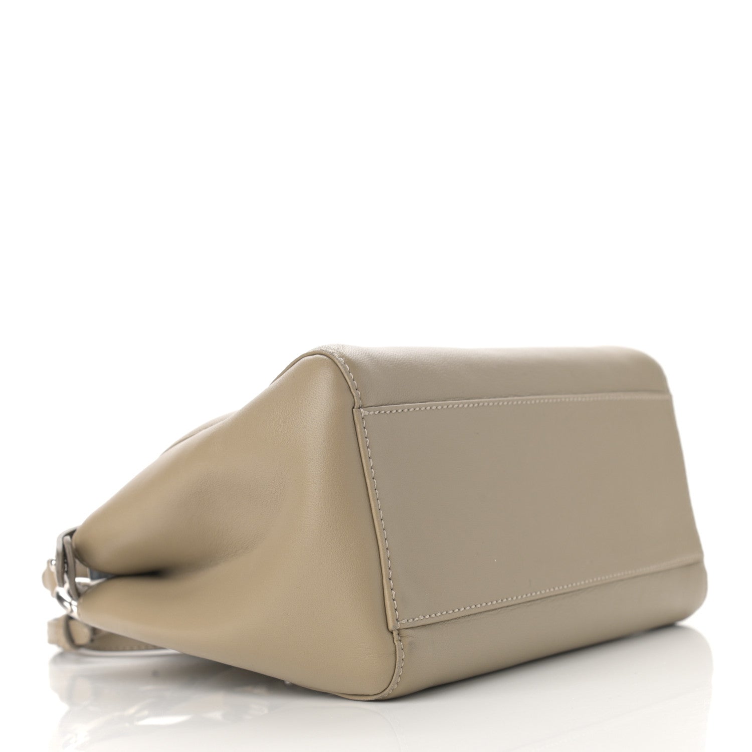 Fendi Nappa Mini Peekaboo Iconic Satchel Tortora 4 of 13