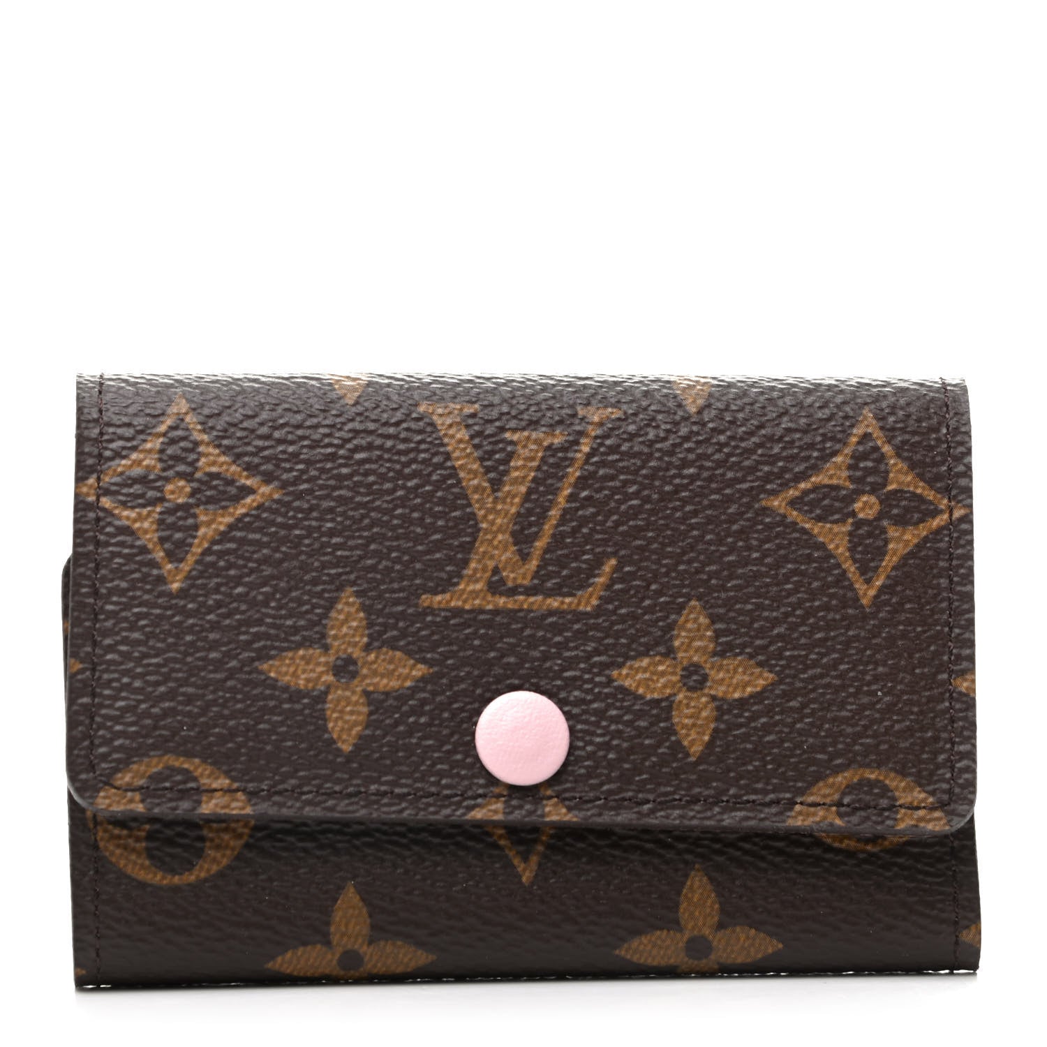 Louis Vuitton Monogram Multicles 6 Key Holder Rose Ballerine 1 of 7