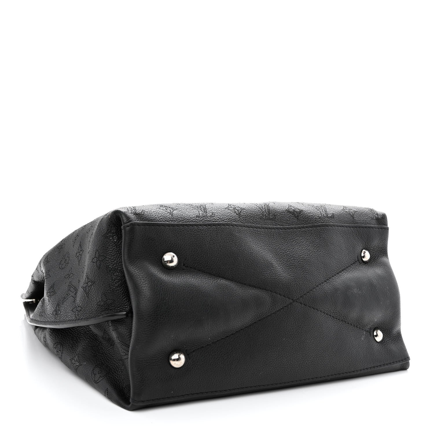 Louis Vuitton Mahina Carmel Hobo Black 4 of 15