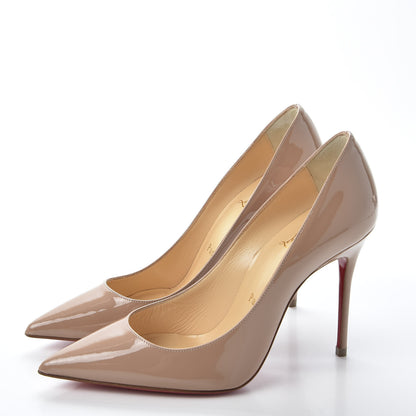 Christian Louboutin Patent So Kate 100 Pumps 35 Nude 2 of 10